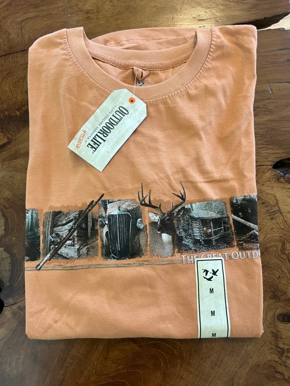 Outdoor Life Men's Graphic Outdoor Scene Short Sleeve Tee